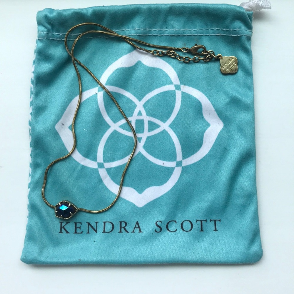 Kendra Scott Necklace w/ Purple Stone